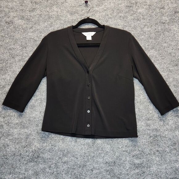 Brooks Brothers Full Button Sweater Cardigan Womens Medium Shirt Made in USA - Picture 1 of 6